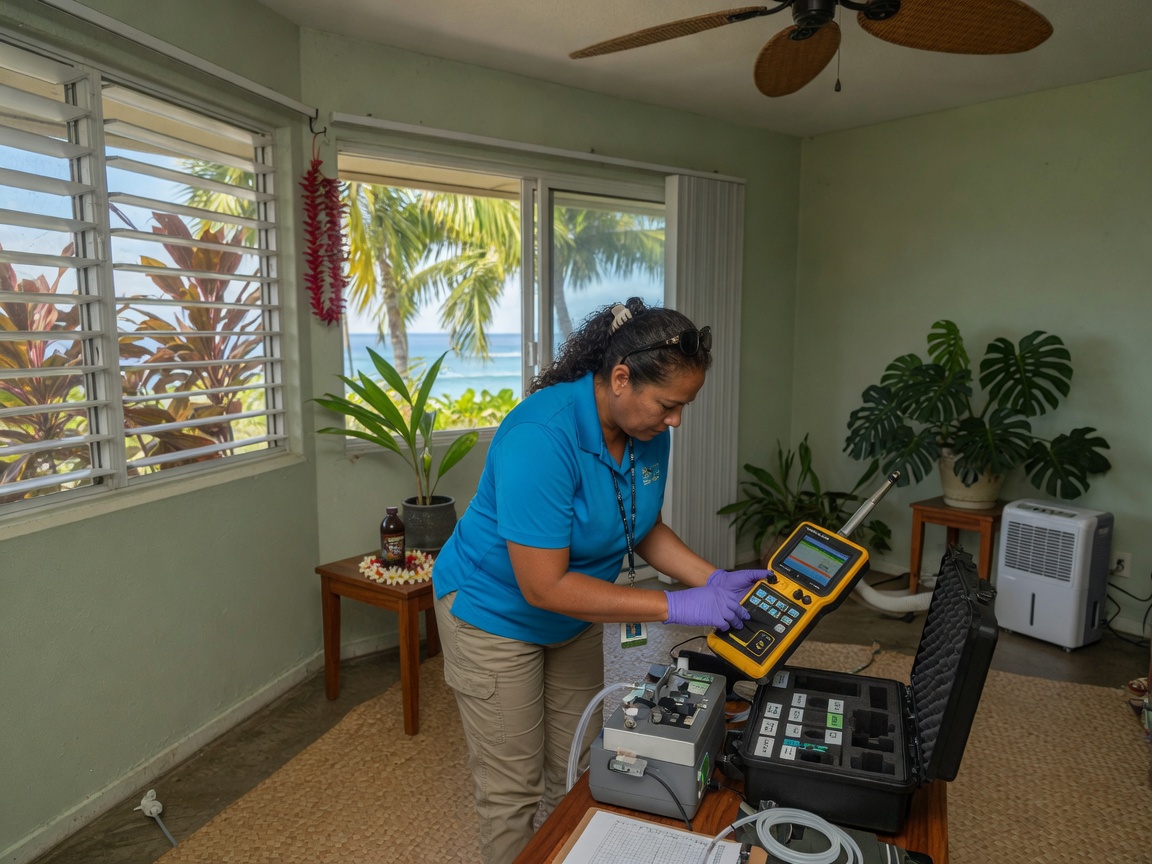 Indoor Air Quality Testing in Kailua Kona, HI